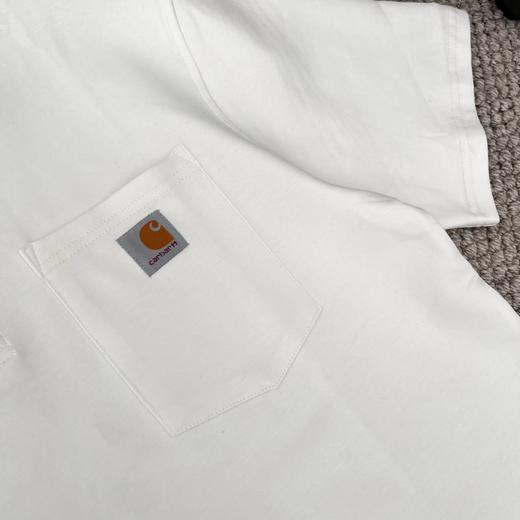 F032095复古宽松版型针织套头通勤休闲百搭男女同款短袖T恤 商品图11