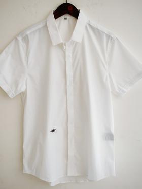 男士修身天丝棉长袖商务男衬衫