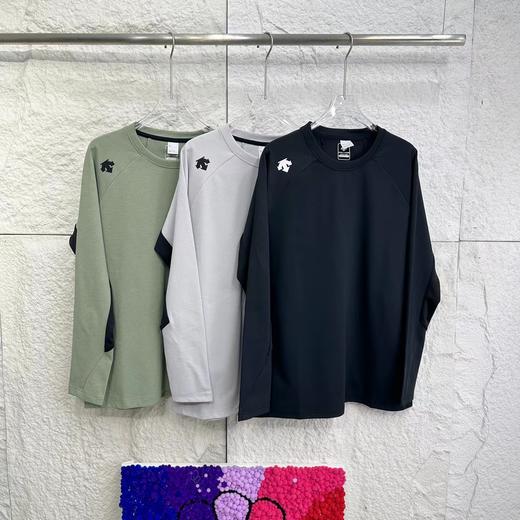 F0320128春季新款户外休闲圆领舒适柔软长袖卫衣T恤男 商品图0