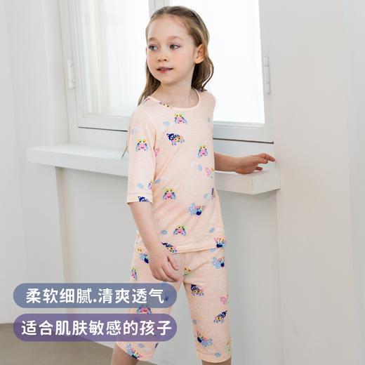 origmoimoi丝麻棉七分套【品牌直供】春夏丝麻棉7分家居服套装 商品图3