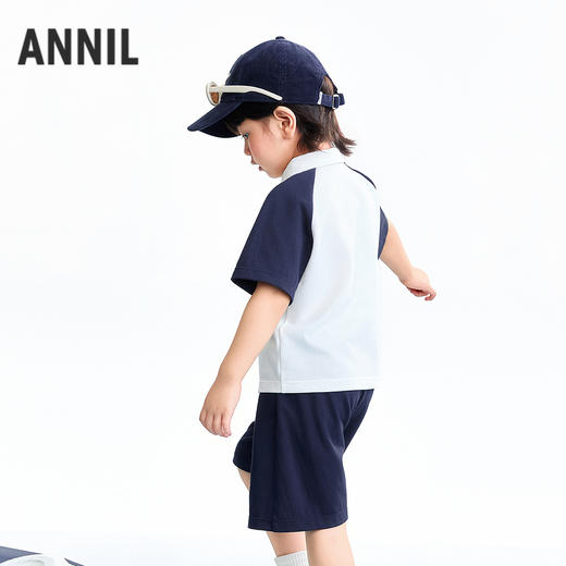 【实体店同款】男童套装夏季新款安奈儿童装XB621163 商品图2