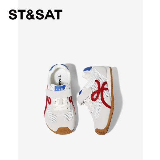 【童鞋】星期六复古百搭网面透气男女童德训鞋SSE2192L2N 商品图4