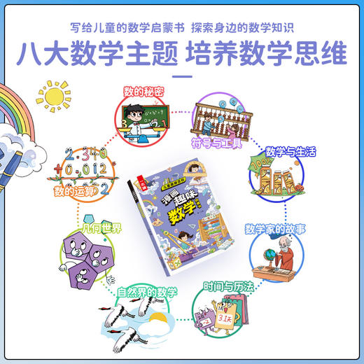 漫画趣味数理化一本通 共3册 商品图3