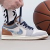 【店庆提前购】【88折】7楼耐克360 男子Air Jordan 1白蓝丹宁牛仔低帮复古篮球鞋FZ5042-041吊牌价899现价791 商品缩略图0