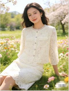 647280春上新 时尚气质款两件套轻淑款套裙 商品图1