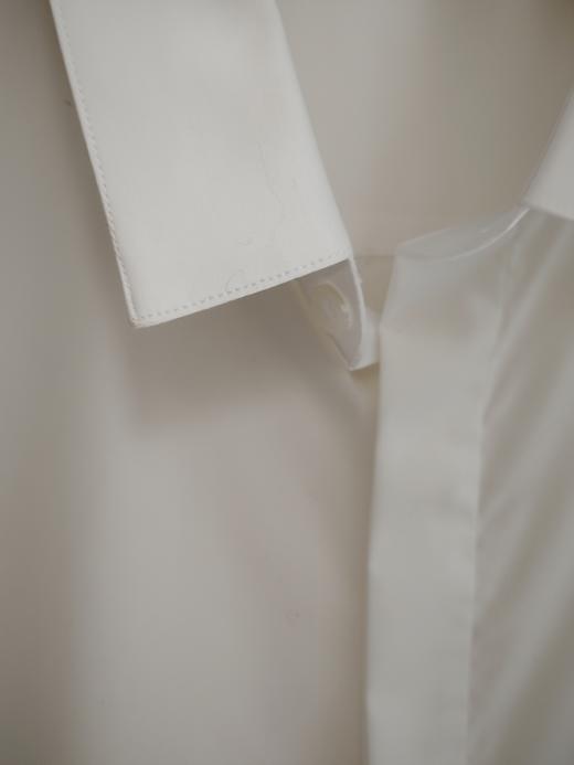 男士修身天丝棉长袖商务男衬衫 商品图3