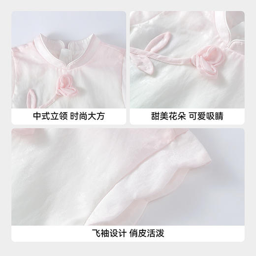 【实体店同款】女童礼裙夏季新款安奈儿童装XG623106 商品图4