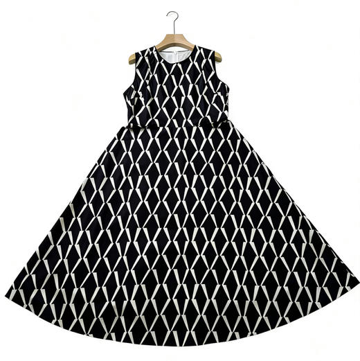 MAXMARA原单A字连衣裙长裙 商品图8