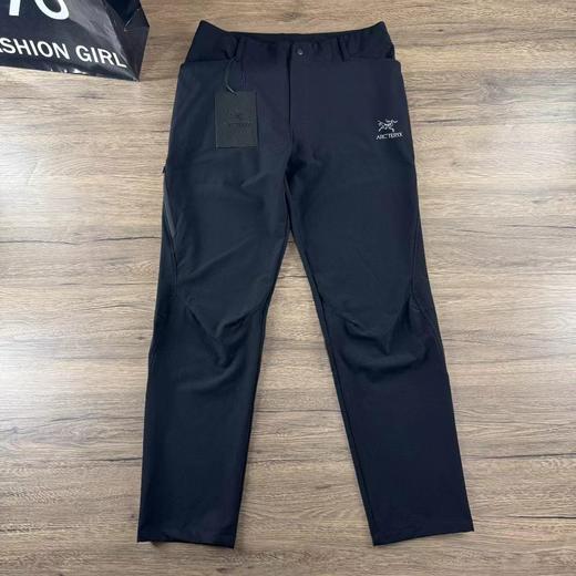 F0320119立体剪裁松紧腰抽绳设计四面弹春季新款裤动运休闲敞口长裤 商品图4