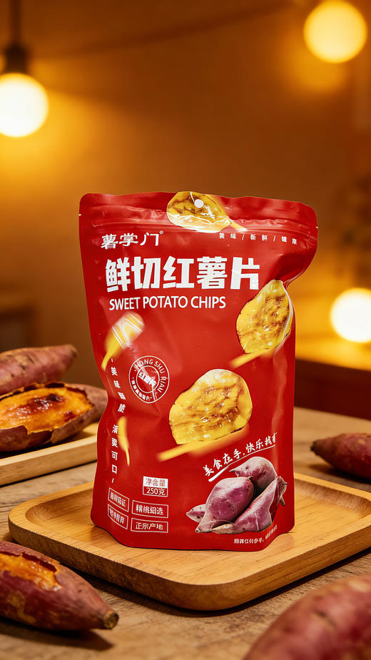 薯掌门鲜切红薯片 商品图9