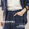森马休闲裤女夏拼色抽绳长裤防晒吸湿速干宽松2026新款慵懒阔腿裤 商品缩略图3