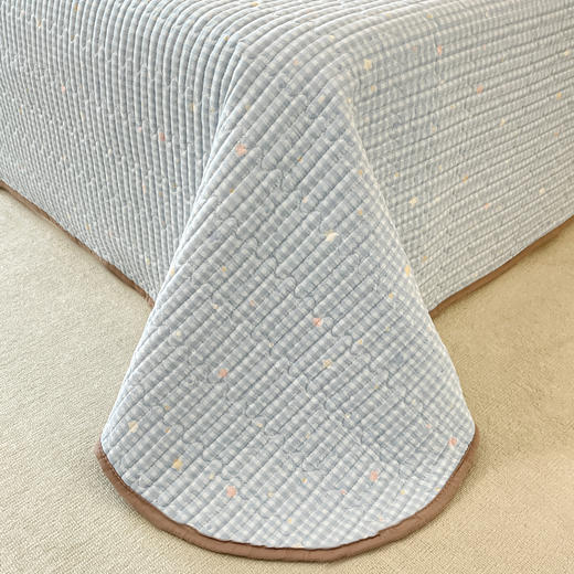 【品牌直发】加倍生活 云感双层纱毛巾绣夏被四件套 10色可选 单床盖夏凉被空调被 商品图6