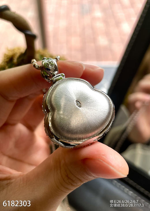 玻璃种飘翠葫芦吊坠【6182303】具体价格微信咨询 商品图8