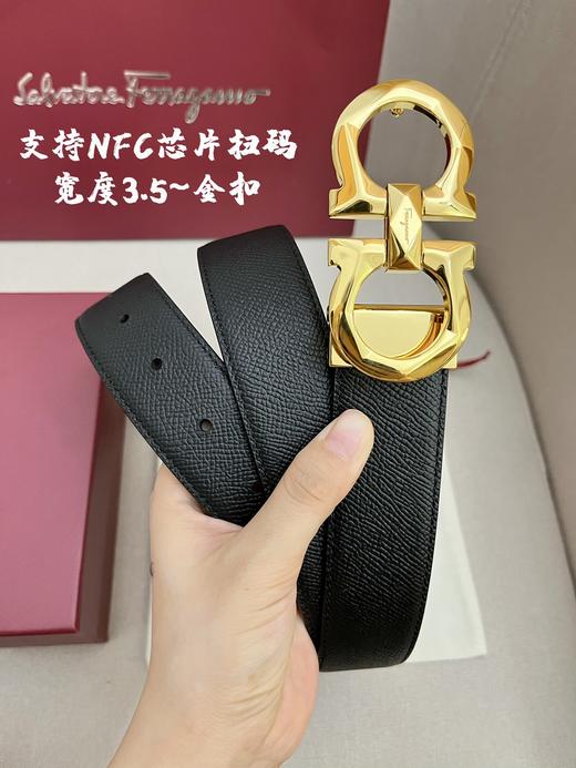 菲拉格慕 新款纯钢扣 3.5cm（GD） 商品图7