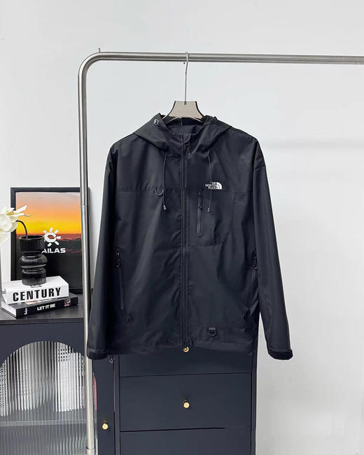 北面开衫连帽情侣冲锋衣外套 TNF1660 商品图2