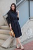 （小眠专属）巴黎腔调 · 风衣式廓形棉麻连衣裙【下单3~7天发货】 商品缩略图1