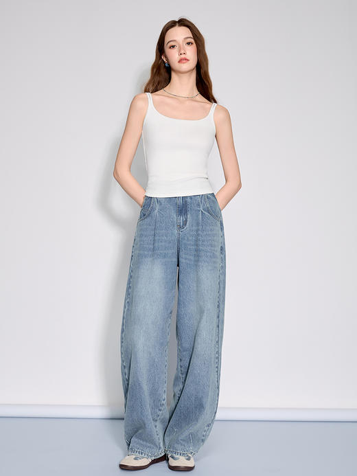 【百图lulu定制】【宠粉福利69元】【三色元气吊带】  春夏  小背心透气   双肩带  元气吊带 商品图14