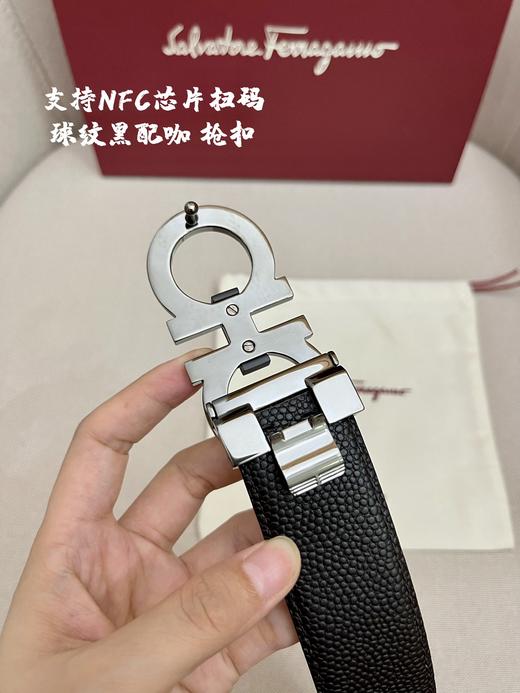 菲拉格慕. 扣头：（金/银 可选）新款纯钢扣 球纹 3.4cm（GD） 商品图10