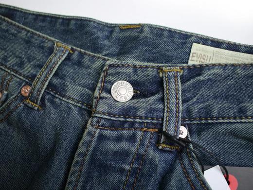 F0320138男士百搭解构风格拼布大Ｍ修身直筒窄脚牛仔裤 商品图4