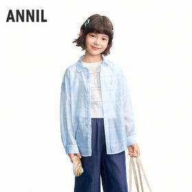 【实体店同款】女童长袖上衣夏季新款安奈儿童装AG621232