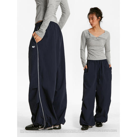 CryingCenter 跳舞宽松空气裤肥仔伞兵裤 哭喊中心 商品图1