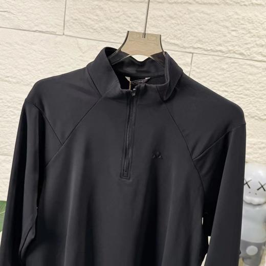 F032038新款户外透气打底衫男女款半拉链套头卫衣长袖 商品图2