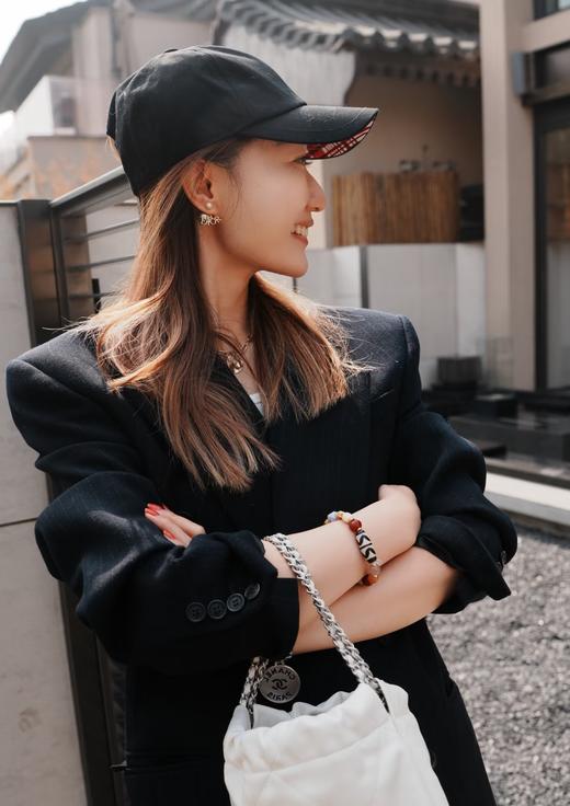 小香经典26年新款刺绣字母防晒棒球帽 商品图3