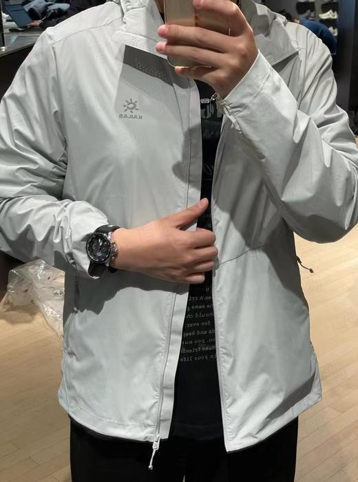 F0320105运动户外登山徒步轻薄防泼水连帽风衣防晒服男女同款外套 商品图9