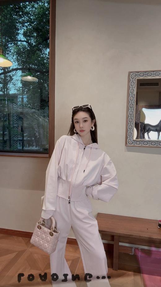 PIAN AI冷小姐# 多色带帽运动休闲套装 商品图2