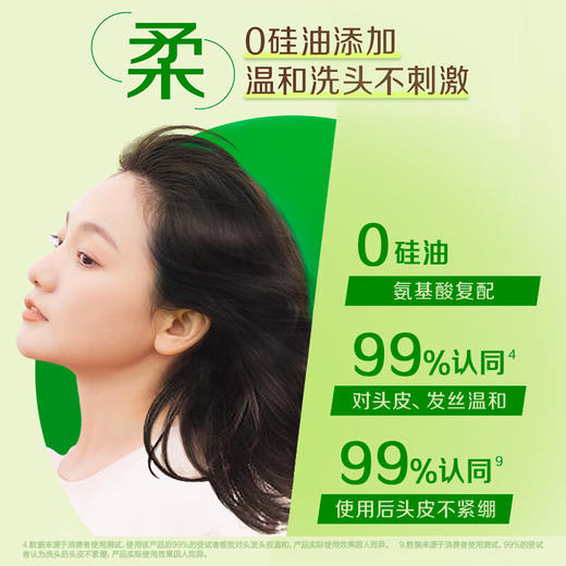 资生堂惠润 无硅油温和护发洗发水绿野/鲜花洗发露 600ml/瓶（新包装） 商品图6