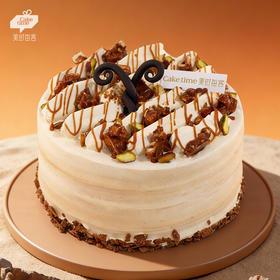 「焦糖海盐星」白羊座蛋糕