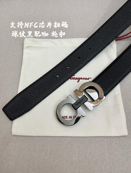 菲拉格慕. 扣头：（金/银 可选）新款纯钢扣 球纹 3.4cm（GD） 商品图5