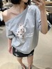 MAR* 26Ss春夏新款 斜开肩短袖T恤（MM） 商品缩略图0