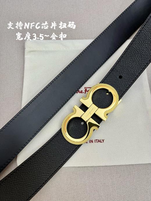 菲拉格慕. 扣头：（金/银 可选）新款纯钢扣 3.4cm（GD） 商品图12