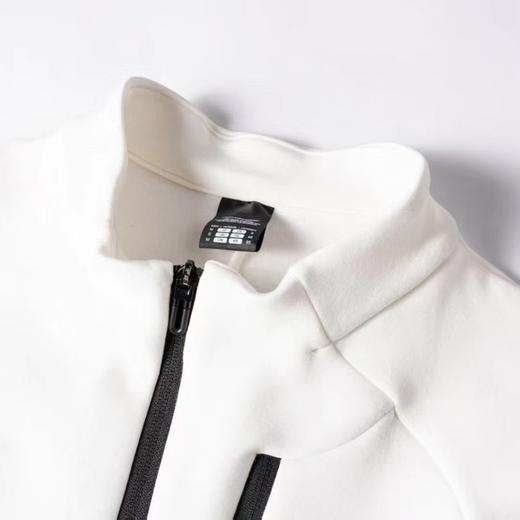 F0320125户外运动健身排汗吸湿男女立领打底衫长袖上衣 商品图4