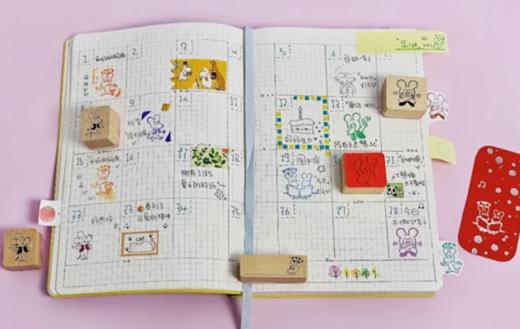 可爱的鼠小弟印章 商品图1