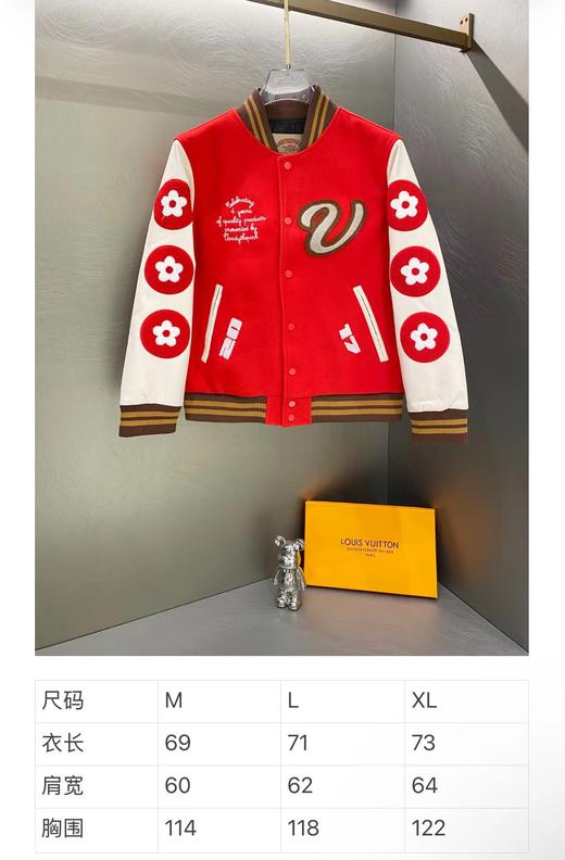 F032099简约休闲百搭趣味字母汉堡图案刺绣拼接棒球服 商品图10