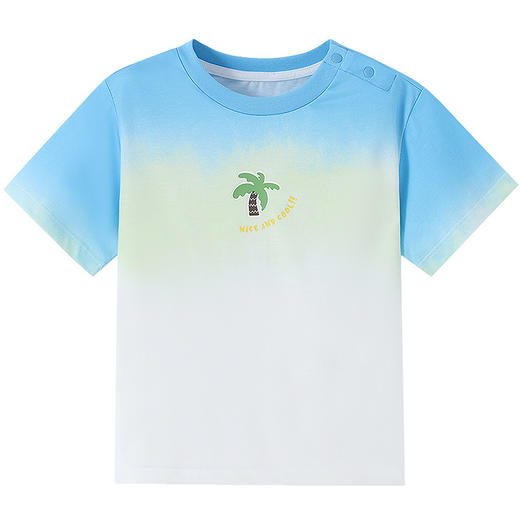 【实体店同款】男童圆领短袖针织衫夏季新款安奈儿童装XB621167 商品图6