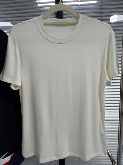 大杨会员专享# 正LAPER极简真丝羊毛 女式T恤  闭眼收 商品图4