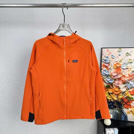 F032009户外轻量化网眼速干透气防水薄软情侣款运动弹力机能连帽风衣外套 商品图7