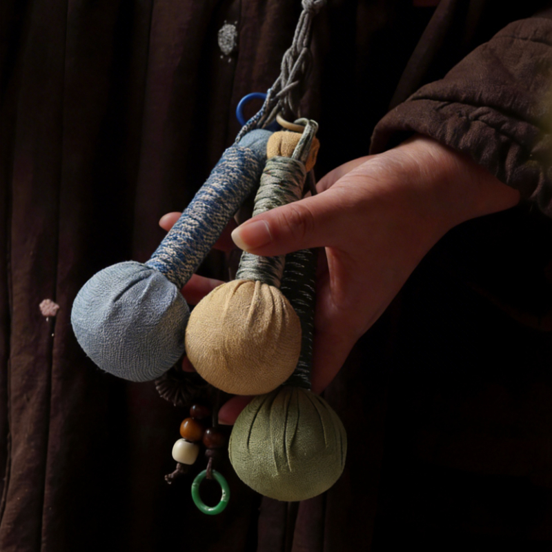 汉方小香锤 手工制作汉方养生锤包挂挂饰 敲打捶背器物多种香料