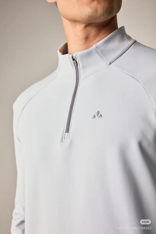 F032038新款户外透气打底衫男女款半拉链套头卫衣长袖 商品图8