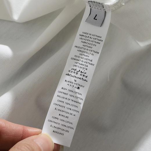 F032053早春新款纯棉中空立体刺绣情侣休闲圆领短袖T恤 商品图14