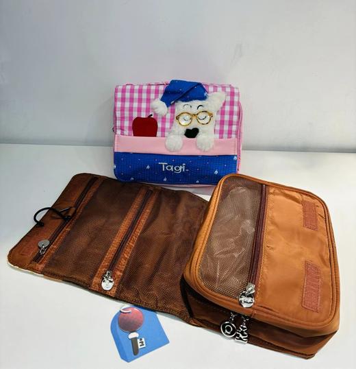 F032029小狗晚安可爱收纳袋便携洗漱包收纳化妆包 商品图11