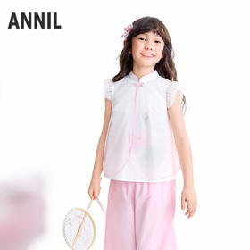 【实体店同款】女童套装夏季新款安奈儿童装AG621263