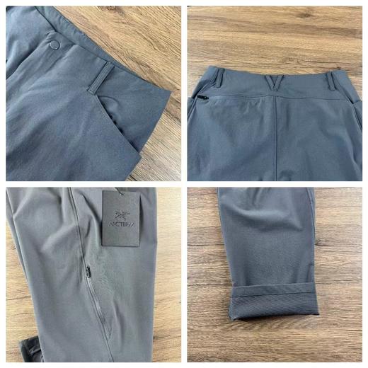 F0320119立体剪裁松紧腰抽绳设计四面弹春季新款裤动运休闲敞口长裤 商品图8