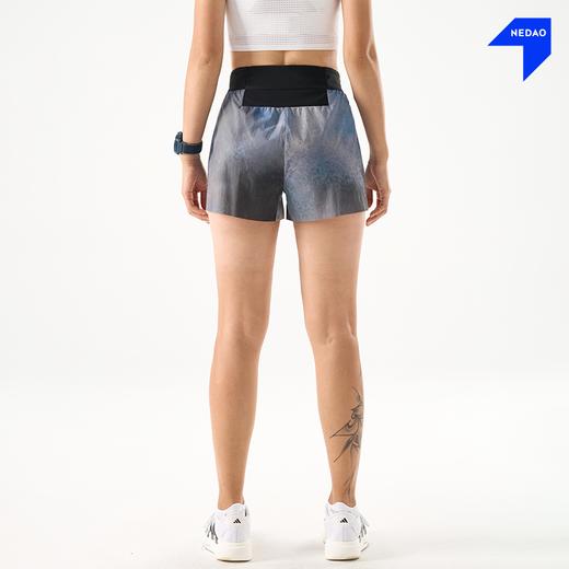 新品内道轻翼腰包3寸印花越野跑步短裤男女弹力运动跑步裤 商品图4