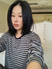 天丝条纹遛弯衣~天丝条纹T+空气阔家居服腿裤睡衣套装 柔滑如丝 吸汗透气 睡觉家居外出休闲两件套 商品缩略图4