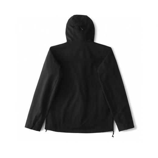 F032063运动户外登山徒步防风防泼保暖透气薄绒软壳拉链外套 商品图7