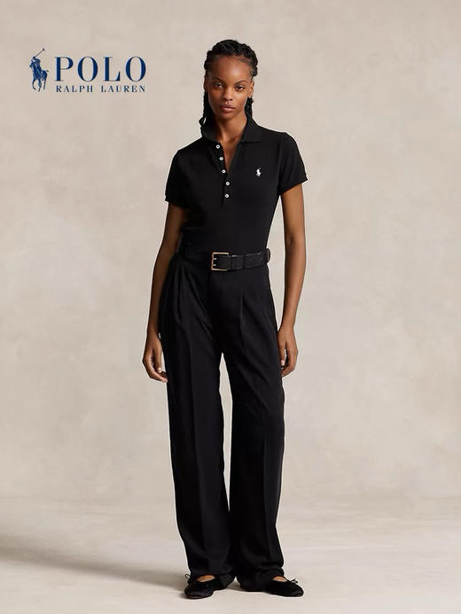 拉夫劳伦 新款女装经典款修身版弹力Polo衫 商品图4